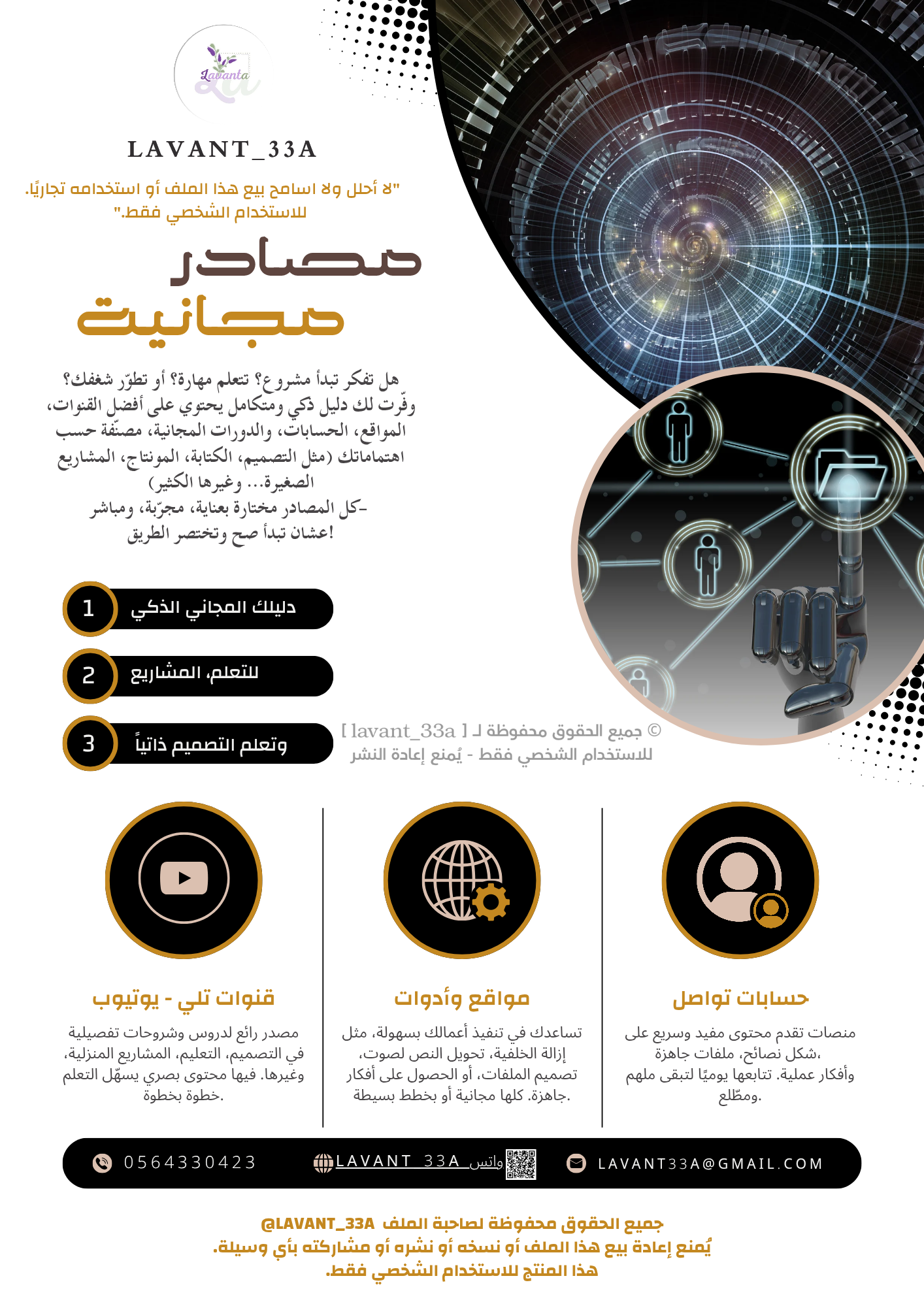 دليل المصادر المجانية لتعليم التصميم – أفضل أدوات ومواقع لتعلّم التصميم باحتراف 💡